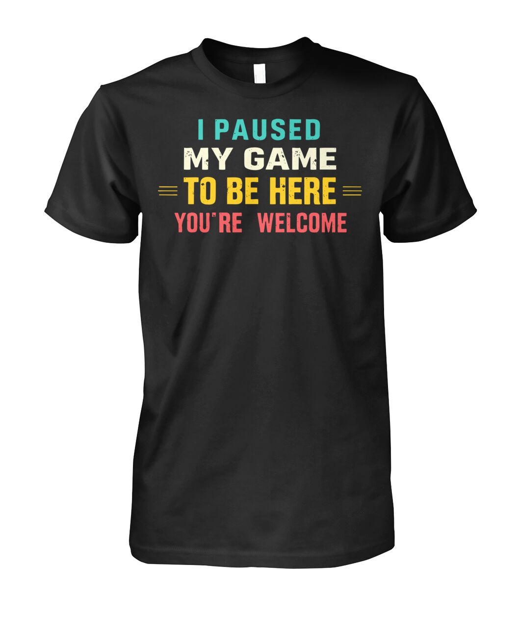 Pro Gamer I Paused My Game To Be Here T-Shirt